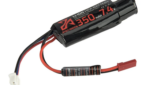 Zion Arms 7.4v 350mAh Lithium-Ion JST Battery