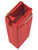 Sentinel Gear 1500 Round Side Winding Speed Loader Red Color  Bottom View with the Crank Handle in the Closed / Stowed Position
