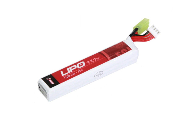 Echo1 11.1v 1100mAh 15C Buffer Tube Lipo tamiya