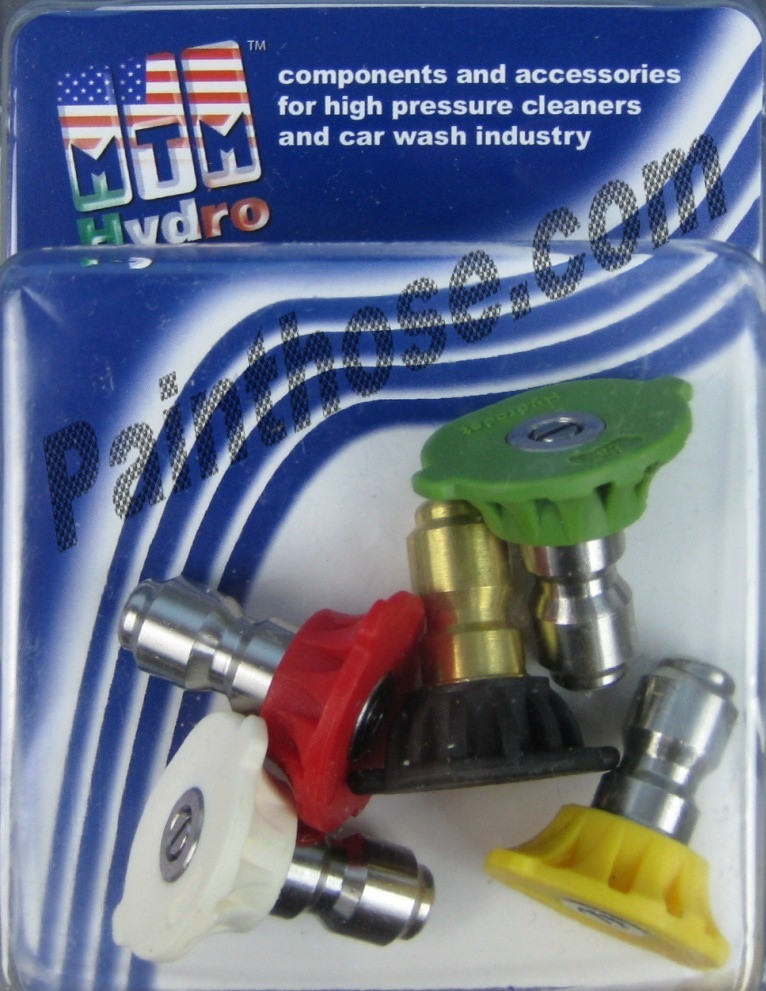 MTM Hydro 17.0185 Pressure Washer 5.0 Spray Tips 5pack