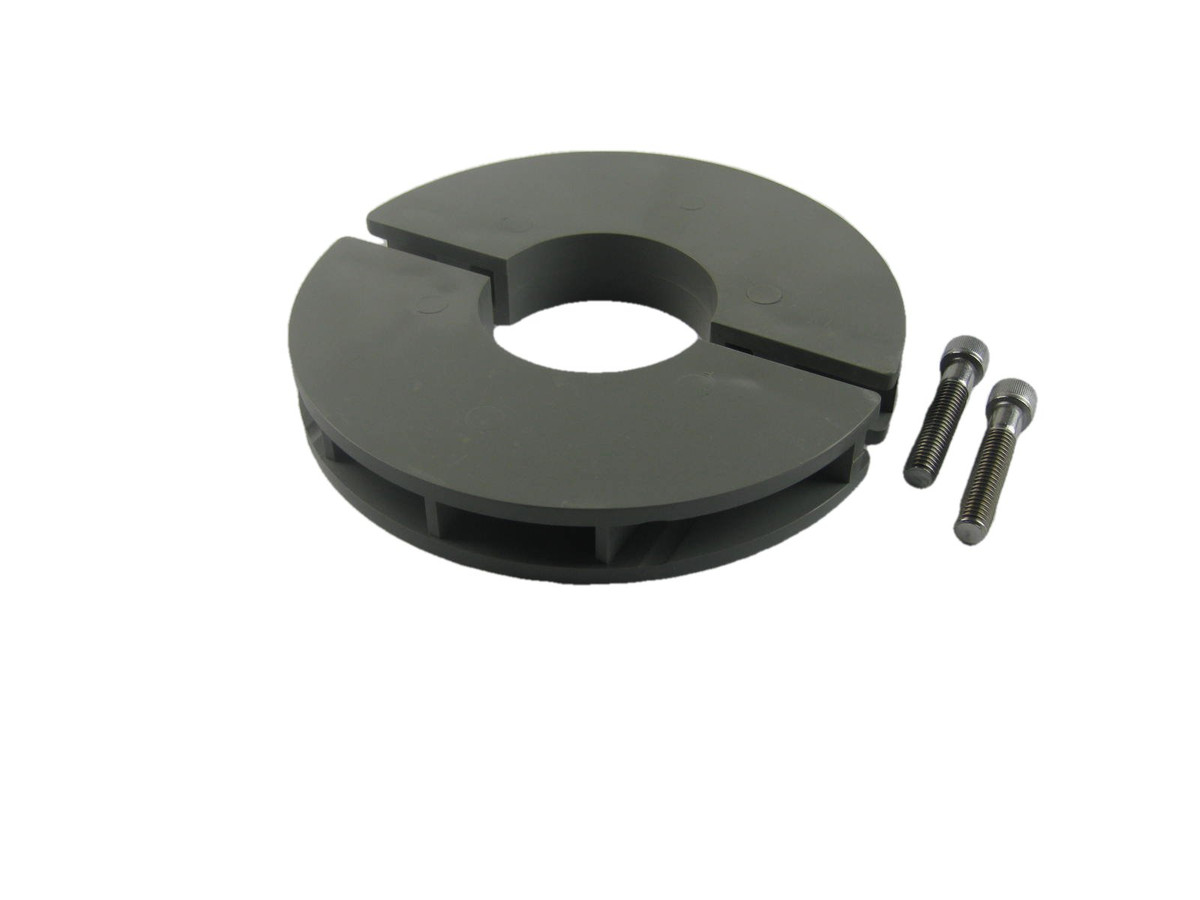 Westco Sanitary™ Polyethylene Hose Riser w/ Stainless Bolts