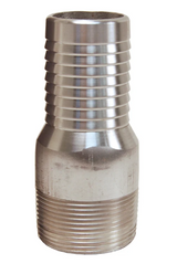 Dixon STC1510 Plated Steel King Combination Nipple (Jump Size) 1" NPT x 1-1/4" Hose ID