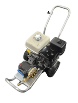 Veloci / MTM Hydro 43.2005 PRESSURE WASHER HONDA GX390 - 4GPM @4000PSI ON WHEELED CART