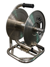 General Pump DHRHC50150SS Stainless Steel Hand Carry Hose Reel 3/8" x 150' 5000PSI