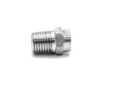 MTM Hydro 17.0605 1/4' Stainless Steel Threaded 40° 7.0 Nozzle