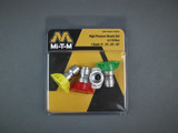 Mi-T-M AW-4004-0000 / AW40040000 High Pressure Nozzle Set 4.0 Orifice