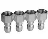 General Pump 2560001 1/4" Quick Connect Stainless Steel 4 Place Multi Nozzle Holder 