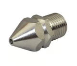 General Pump YDRNT2 Microdrain Stainless Steel 1/4” BSP-M Drain Cleaning Nozzle #4.0