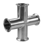 Westco Sanitary™ SA200CL4-TE Stainless Clamp Cross 2"