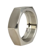 Westco Sanitary 13H Bevel Seat Union Hexagonal Nuts