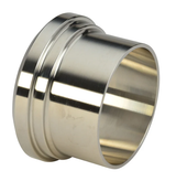 Westco Sanitary™ 14A Long Plain Bevel Seat Weld Ferrule