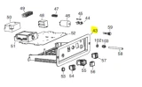 Veloci Heater Control Panel Face for Fire 155, and Blaze Series – 48.7264