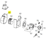 Veloci Heater Replacement Scroll - Flame 115 – 48.9001