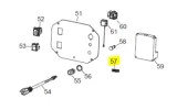 Veloci Heater Replacement Ground terminal board – 48.9028