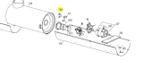 Veloci Heater Replacement Thermostat Support Bracket - Blaze 100 – 48.9091