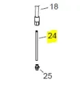Veloci Heater Replacement Suction pipe L = 150mm – 48.9163