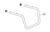 Veloci Heater Replacement BLAZE 100 & 200 Support – 48.9192