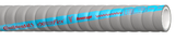 2" Continental ExtremeFlex Beverage Hose Grey