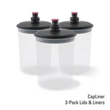 Titan 2471432 CapLiner System (3-Pack Disposable Lids, Liners & Plugs)