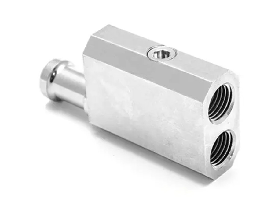 MTM Hydro 20.0073 1/4 NPTF (2x) Hi Lo Trombone Valve