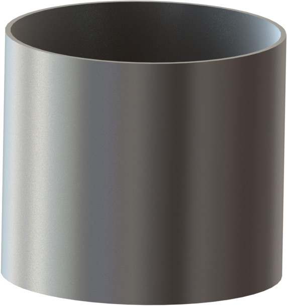 Campbell SPS125156 Plated Steel Crimp Ferrule, 1-1/4" Hose, 1-56/64" Sleeve I.D. 