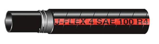 1" J-FLEX® 4 SAE 100R4 Hydraulic Suction Hose