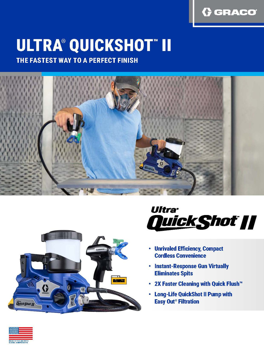Graco 26E006 Ultra QuickShot II Airless Sprayer