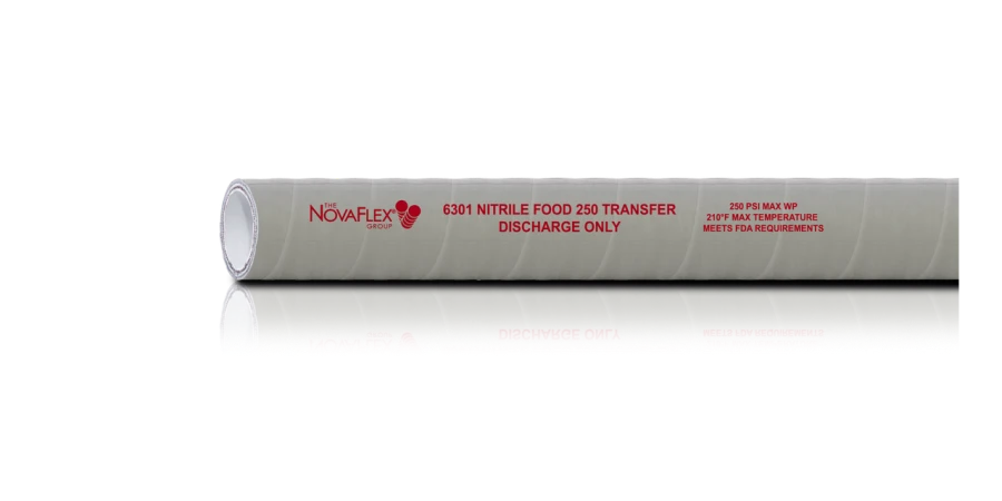 NovaFlex 6301 Nitrile Food Discharge Hose Per FT