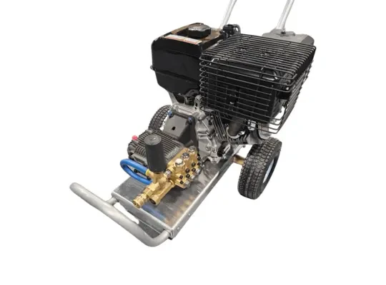 Veloci 43.2001 Lifan 15 HP Pressure Washer, 4 GPM, 4000 PSI, Wheeled Cart