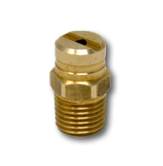 General Pump D940300M Brass 1/4" NPT-M Chemical Soap Nozzle 40° #30