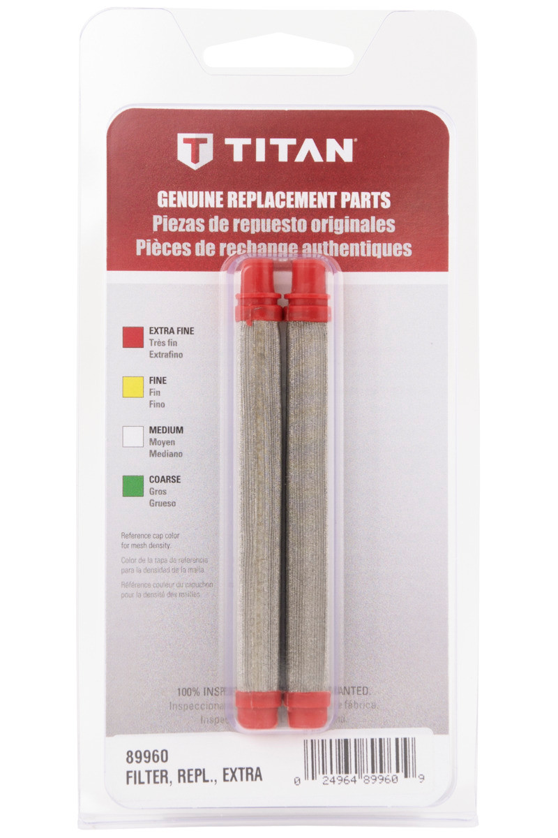 Titan 89960 Red 150 Mesh Extra Fine Gun Filter