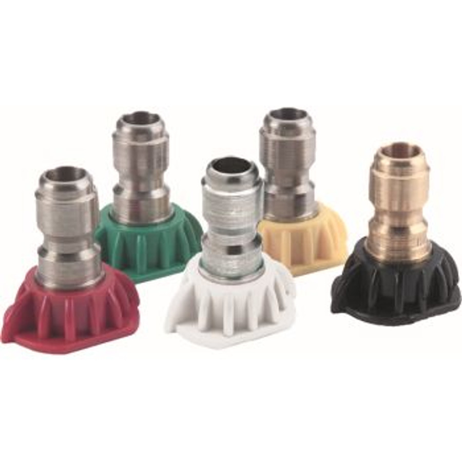 General Pump 105082 #3 QC Pressure Washer Nozzle Set 5 Pack