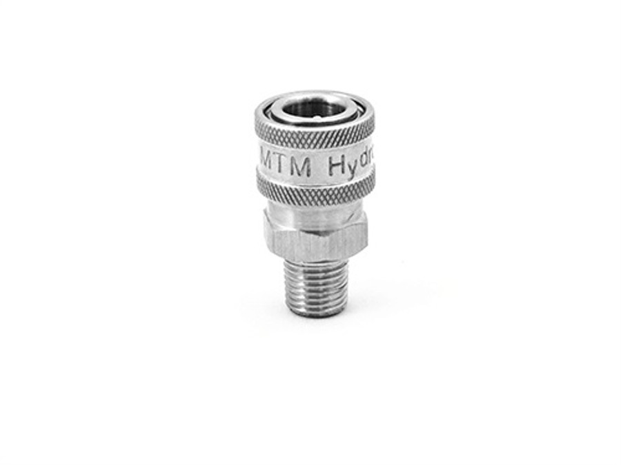 MTM Hydro 24.0066 1/2 M NPT Stainless Quick Coupler