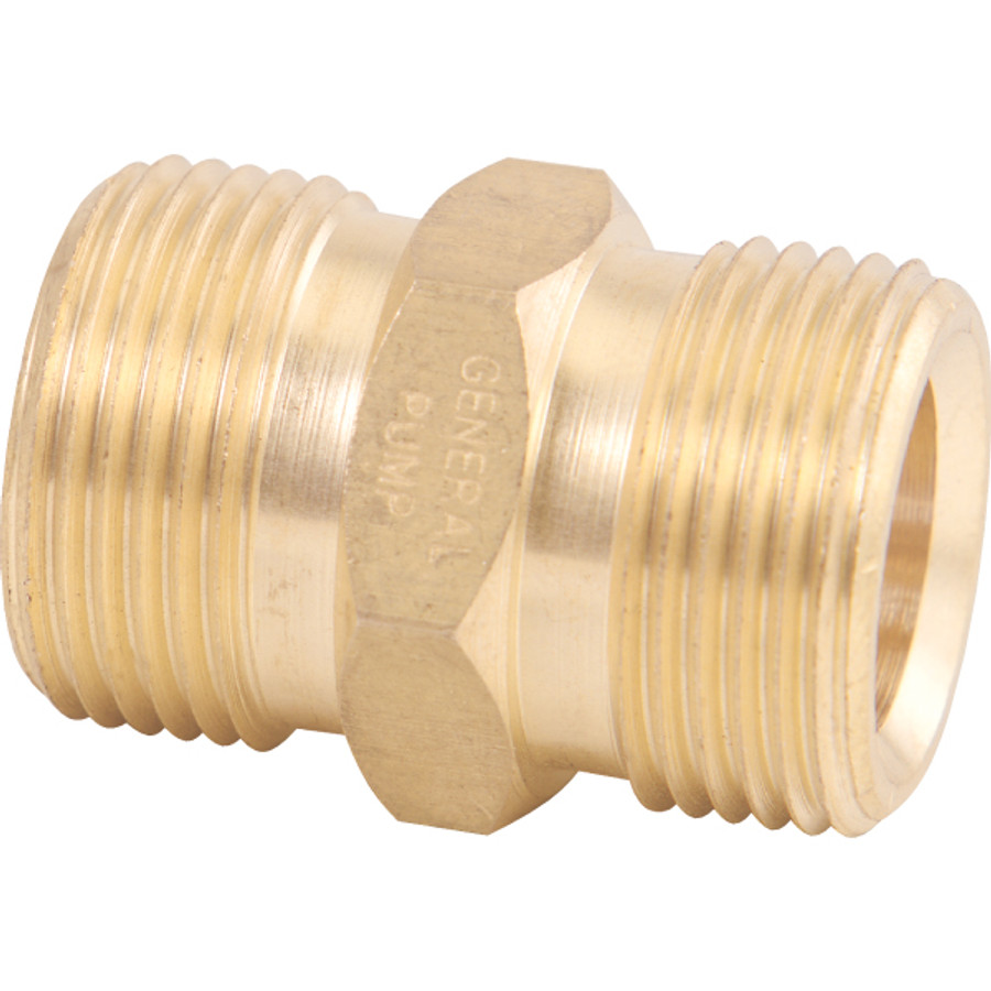 General Pump D10040 Pressure Washer Hose Coupler Plug M22 x M22