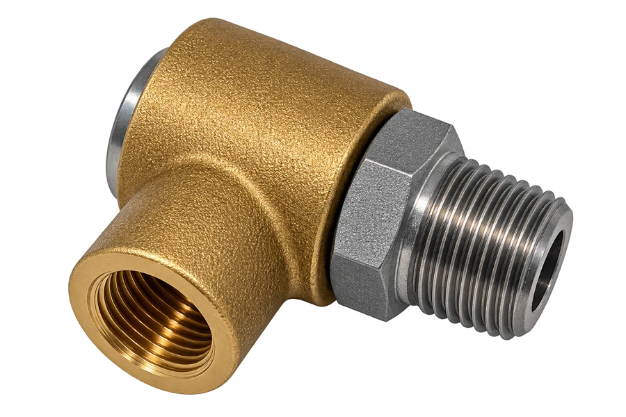 General Pump 2103241 Hose Reel Swivel SST Stem