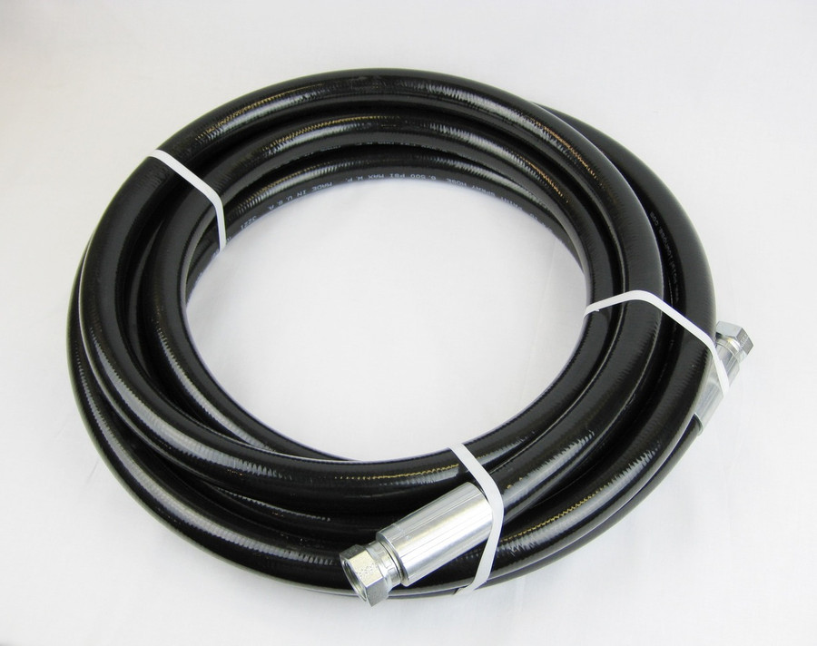 Poly-Flow Series 4900 high pressure airless spray paint hose. 3500 PSI Maximum.