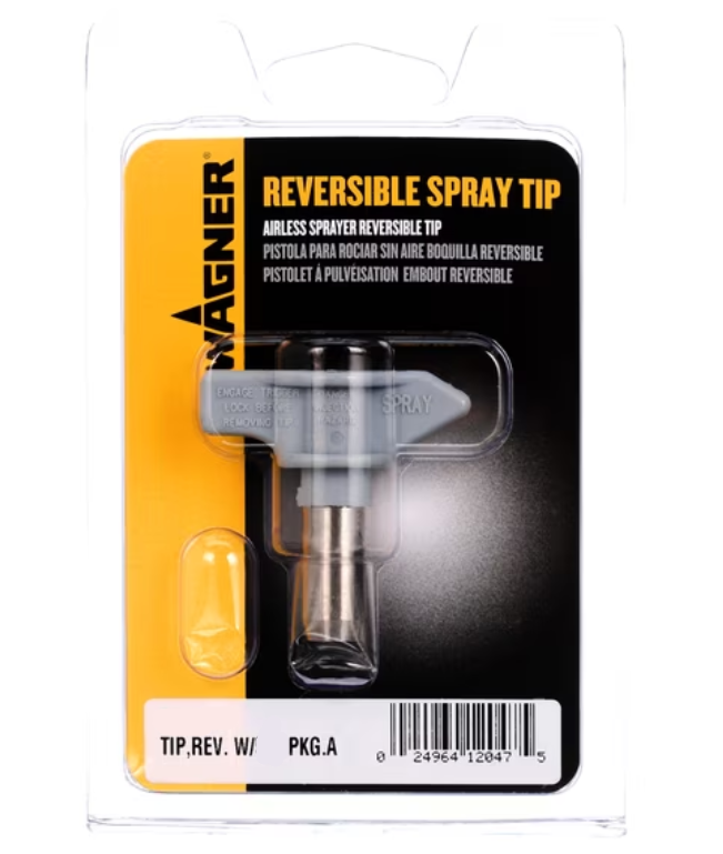 Wagner 501517 Packaged Airless Reversible Spray Tip 517 Grey