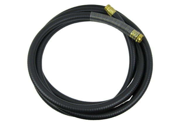 15' HVLP Turbine Hose w/ Spring Guard