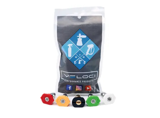 MTM Hydro 17.0143 QC HydroJet SS 2.0 Pressure Washer Spray Tips 5 Pack
