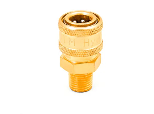 Veloci 24.0068 Hydrojet Brass Coupler 1/4" MPT