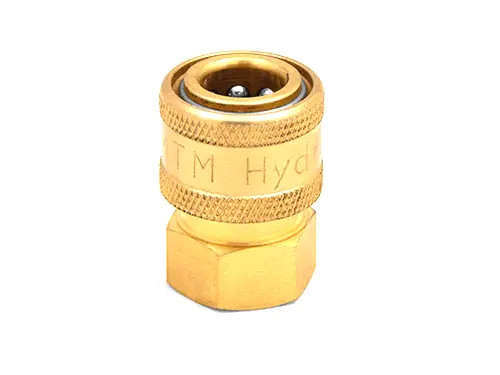 MTM Hydro 24.0067 Hydrojet Brass Coupler 1/4" FPT