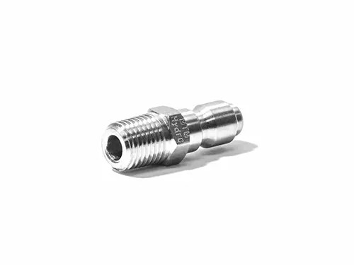 MTM Hydro 24.0082 Hydrojet Stainless Steel Plug 3/8" MPT