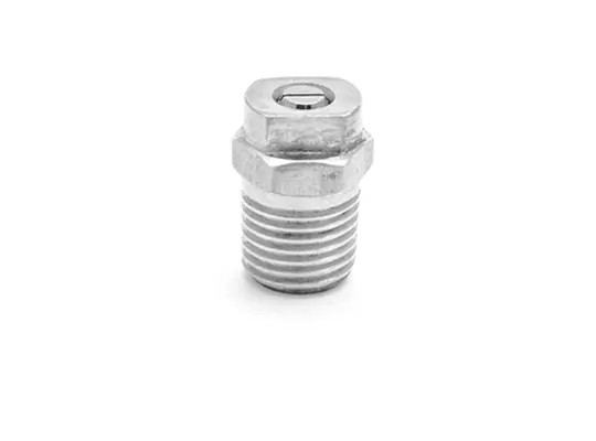 MTM Hydro 17.0227 1/4' Stainless Steel Threaded 40° 4.0 Nozzle 