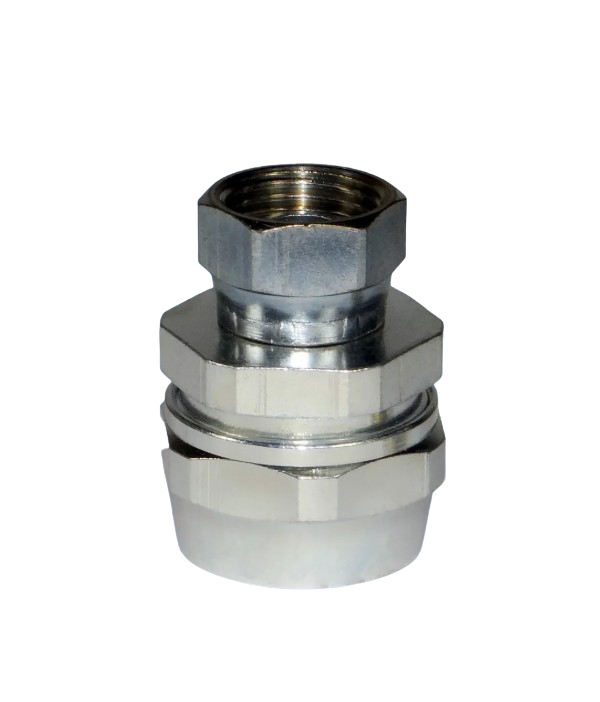 Bedford 12-368 Reusable 1/2" Hose Fitting x 3/8" NPS(f)