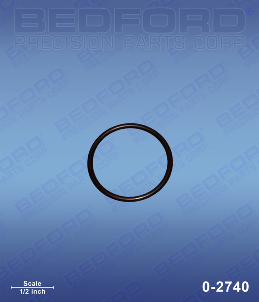 Bedford 0-2740 O-Ring, Solvent Resistant 117559