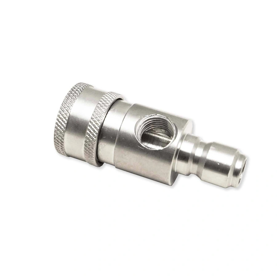 Veloci 24.0101 MTM HYDRO STAINLESS TOP MOUNT PRESSURE GAUGE FITTING WITH PORT
