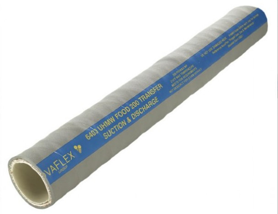 1" Sanitary - NovaFlex 6403 UHMW Food Suction & Discharge Hose-Distillery Hose (Quantity = Ft. Length)