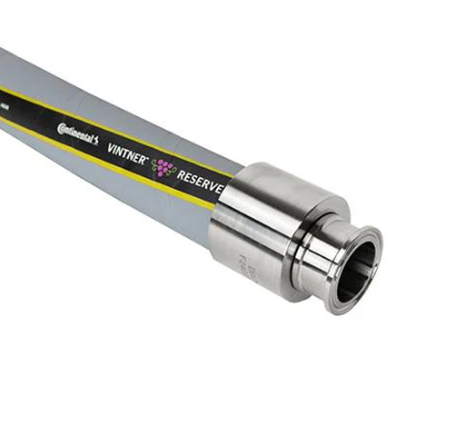 2" Continental ContiTech Vintner Reserve EPDM Beer & Wine Transfer Hose Assembly w/ Tri-Clamp Ends