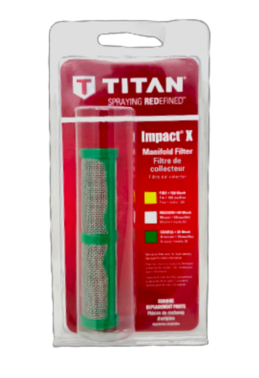 Titan 2440407 Impact X 440 Pump Filter Course 30mesh OEM