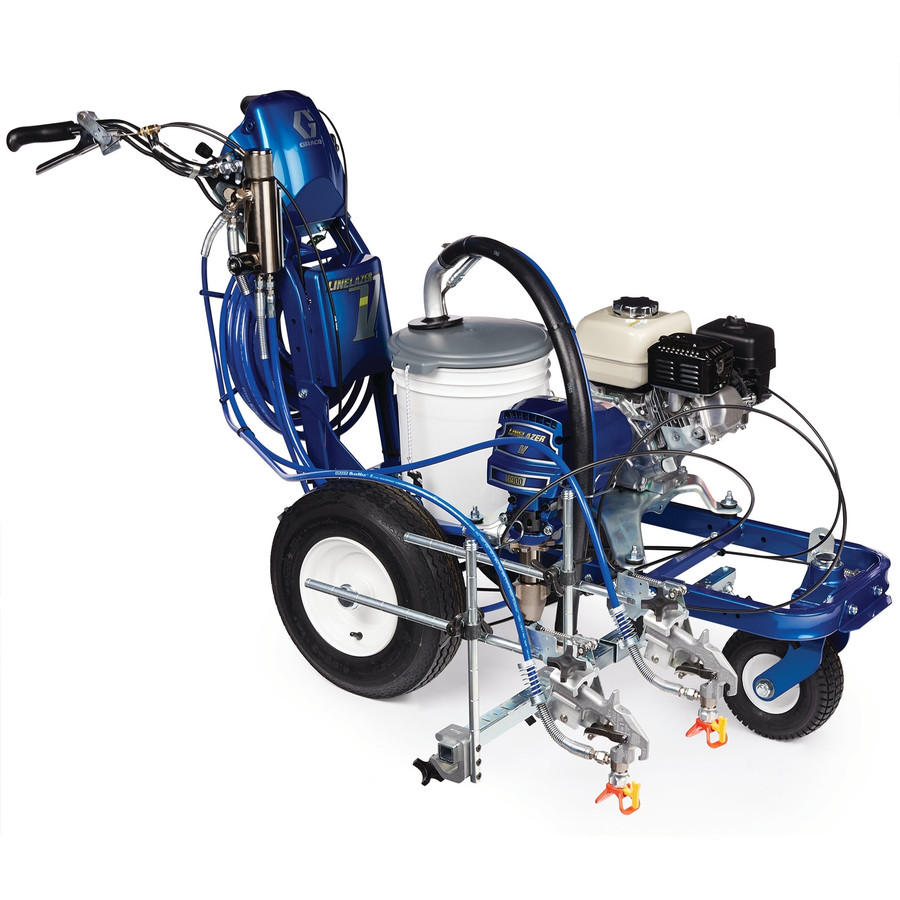 Graco 17H450 LineLazer V 3900 Standard Series Gas Airless Line Striper, 2 Manual Guns